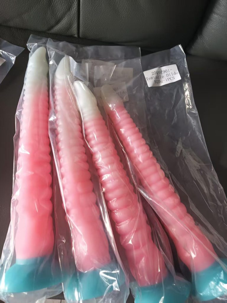 Tentacle-Textured Suction Cup Dildo
